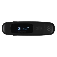 Плеер Flash Digma U4 8Gb черный/0.91"/FM/microSDHC