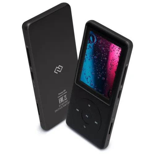 Плеер Hi-Fi Flash Digma M5 BT 32Gb черный/2.4"/FM/microSD/microSDHC