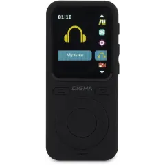 Плеер Hi-Fi Flash Digma B5 8Gb черный/1.77"/FM/microSD