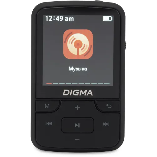 Плеер Hi-Fi Flash Digma Z5 BT 16Gb черный/1.54"/FM/microSD/microSDHC/clip