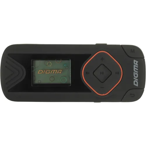 Плеер Flash Digma R3 8Gb черный/0.8"/FM/microSDHC/clip