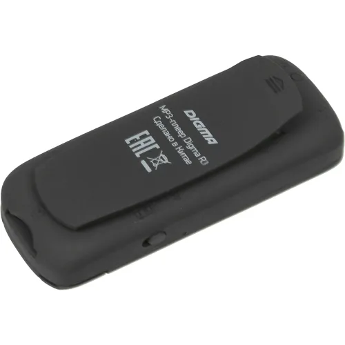 Плеер Flash Digma R3 8Gb черный/0.8"/FM/microSDHC/clip
