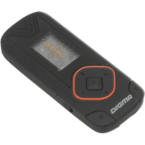 Плеер Flash Digma R3 8Gb черный/0.8"/FM/microSDHC/clip
