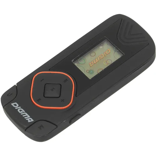 Плеер Flash Digma R3 8Gb черный/0.8"/FM/microSDHC/clip