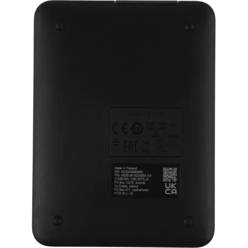 Жесткий диск WD USB3.0 2TB WDBU6Y0020BBK-WESN Elements Portable 2.5" черный