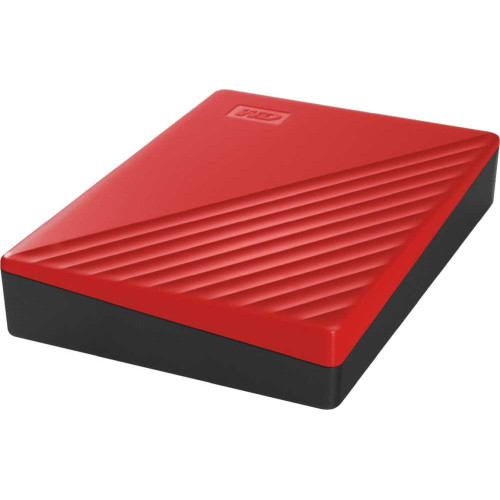 Жесткий диск WD USB3.2 Gen1 4TB WDBPKJ0040BRD-WESN My Passport 2.5" красный