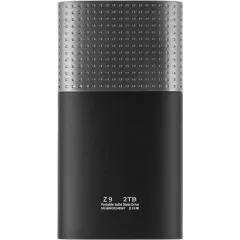 Накопитель SSD Netac USB-C 2TB NT01Z9-002T-32BK Z9 черный