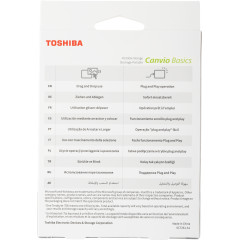Жесткий диск Toshiba USB3.0 1TB HDTB510EK3AA Canvio Basics 2.5" черный