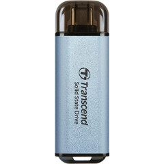 Накопитель SSD Transcend USB-C 2TB TS2TESD300C ESD300 голубой