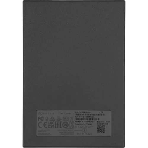 Жесткий диск Seagate USB3.0 4TB STKZ4000400 One Touch 2.5" черный