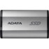 Накопитель SSD A-Data USB-C 500GB SD810-500G-CSG SD810 1.8" серый