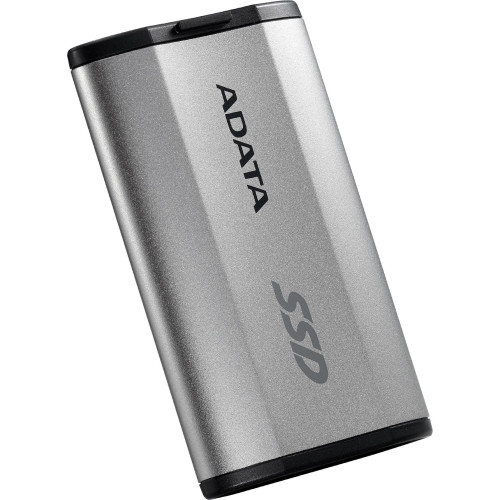 Накопитель SSD A-Data USB-C 500GB SD810-500G-CSG SD810 1.8" серый