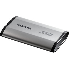Накопитель SSD A-Data USB-C 500GB SD810-500G-CSG SD810 1.8" серый