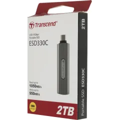 Накопитель SSD Transcend USB-C 2TB TS2TESD330C ESD330C серый