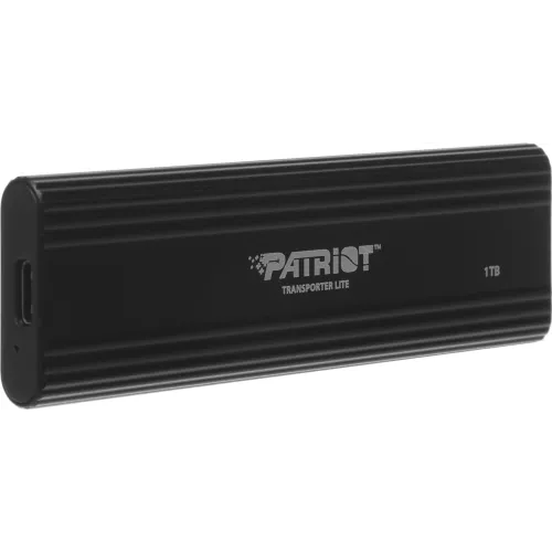 Накопитель SSD Patriot USB-C 1TB PTPL1TBPECB Lite Transporter черный