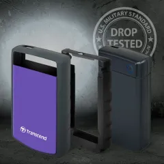 Жесткий диск Transcend USB3.0 1TB TS1TSJ25H3P StoreJet 25H3P (5400rpm) 2.5" фиолетовый