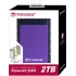 Жесткий диск Transcend USB3.0 2TB TS2TSJ25H3P StoreJet 25H3P (5400rpm) 2.5" фиолетовый