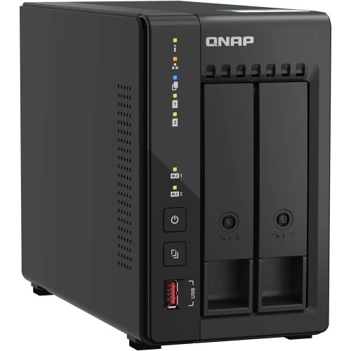 Сетевое хранилище NAS Qnap Original TS-253E-8G 2-bay настольный Celeron J6412