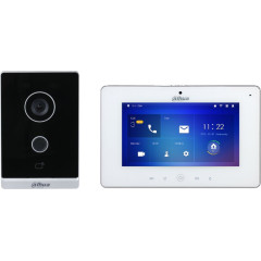 Комплект домофона Dahua DHI-KTW01 белый