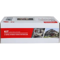 Комплект домофона Dahua DHI-KTH01 белый