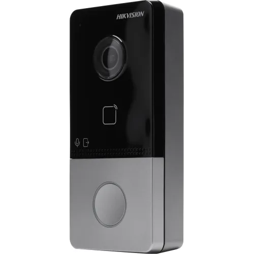 Видеопанель Hikvision DS-KV6113-WPE1(C) цветной сигнал CMOS цвет панели: черный