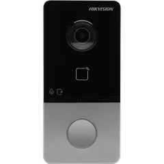 Видеопанель Hikvision DS-KV6113-WPE1(C) цветной сигнал CMOS цвет панели: черный