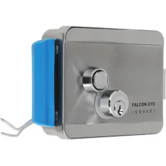 Замок электромеханический Falcon Eye FE-2369 сталь серебристый