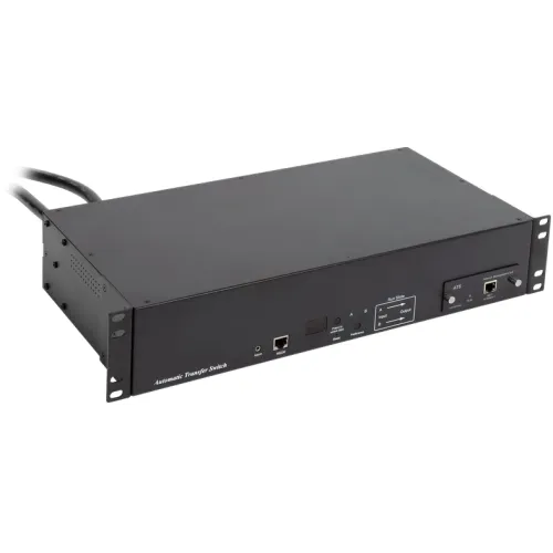 АВР ITK ATS-16-1U-0 1U 19" ввод:1x2P+PE выход:2x2P+PE16A черный