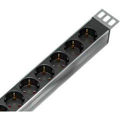 Блок распределения питания Rem R-16-7S-V-440-Z гор.размещ. 7xSchuko базовые 16A EN 60320 С20