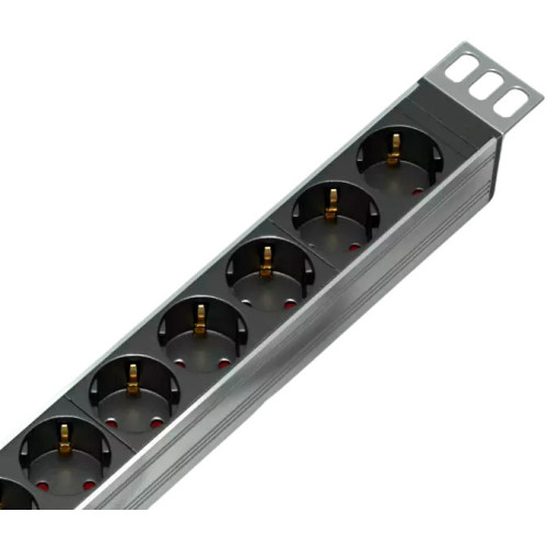 Блок распределения питания Rem R-16-7S-V-440-Z гор.размещ. 7xSchuko базовые 16A EN 60320 С20