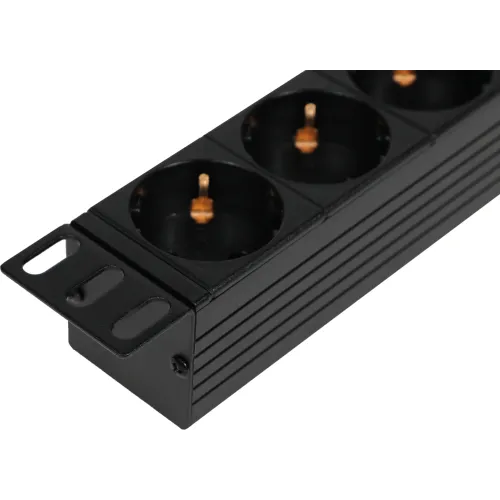 Блок распределения питания NTSS NTSS-PDU-DA1015 гор.размещ. 8xSchuko базовые 10A C14