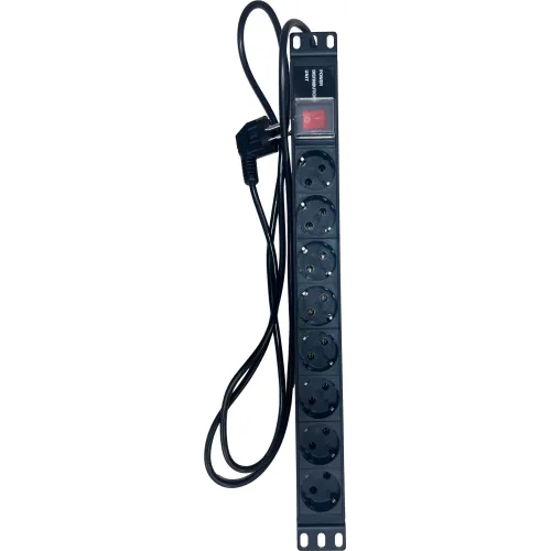 Блок распределения питания NTSS NTSS-PDU-DA2034 гор.размещ. 8xSchuko базовые 16A Schuko 1.8м