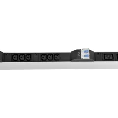 Блок распределения питания Rem R-2MC3-32-4x2S-4x3C13-2x2C19-A-1820-K верт.размещ. 8xSchuko 12xC13 4xC19 32A C14