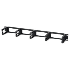 Кабельный органайзер Горизонтальный Hyperline CM-1U-PL односторонний кольца 1U шир.:19" глуб.:70мм