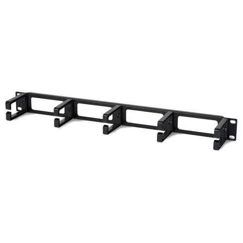 Кабельный органайзер Горизонтальный Hyperline CM-1U-PL односторонний кольца 1U шир.:19" глуб.:70мм