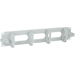 Кабельный органайзер ITK CO35-2M6R односторонний кольца 2U шир.:19" глуб.:60мм