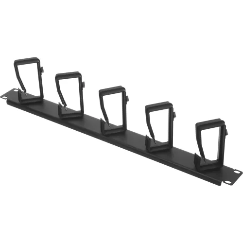 Кабельный органайзер горизонтальный C3 Solutions C3.OH1001 односторонний кольца 1U шир.:19" глуб.:60мм