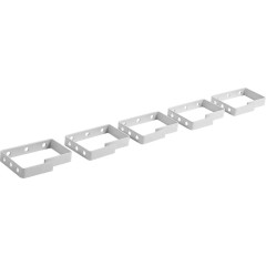 Кабельный органайзер горизонтальный ЦМО СБ-5 односторонний кольца 1.5U шир.:0.63" глуб.:93мм (упак.:5шт)