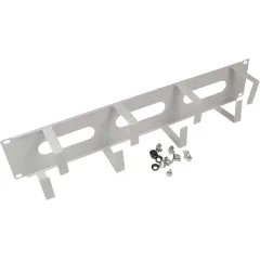 Кабельный органайзер горизонтальный Sysmatrix SA 0220.7000 односторонний кольца 1U шир.:19" глуб.:60мм