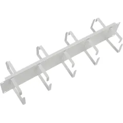 Кабельный органайзер горизонтальный ЦМО ГКО-2-9 двухсторонний кольца 2U шир.:19" глуб.:145.2мм