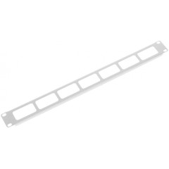 Кабельный органайзер горизонтальный ЦМО ГКО-О-1 окна 1U шир.:19"