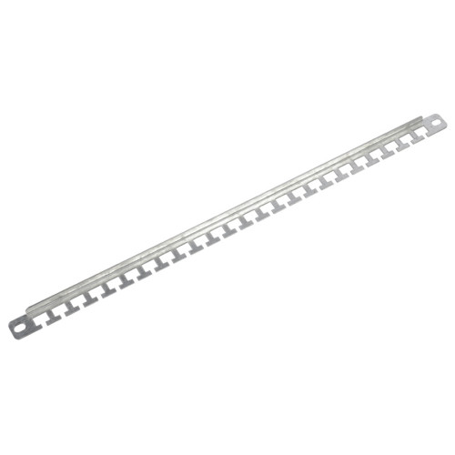 Кабельный органайзер горизонтальный ЦМО ГКО-У гребенка 1U шир.:19"