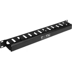 Кабельный органайзер горизонтальный Lanmaster TWT-ORG/CV-1U односторонний пальцы 1U шир.:19"