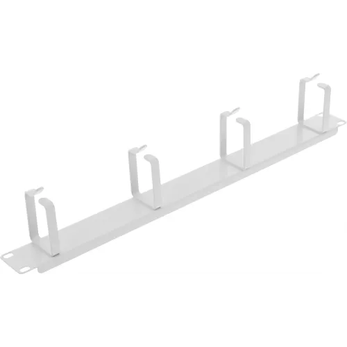 Кабельный органайзер горизонтальный ЦМО ГКО-4.62 односторонний кольца 1U шир.:19" глуб.:85мм