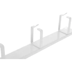 Кабельный органайзер горизонтальный ЦМО ГКО-4.62 односторонний кольца 1U шир.:19" глуб.:85мм