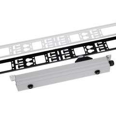 Кабельный органайзер вертикальный ЦМО ВКО-М-42.75 односторонний окна 42U глуб.:12мм