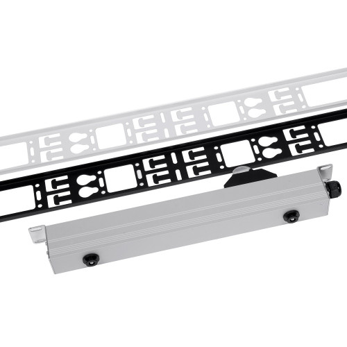 Кабельный органайзер вертикальный ЦМО ВКО-М-42.75 односторонний окна 42U глуб.:12мм