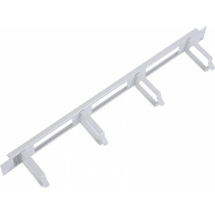 Кабельный органайзер горизонтальный ЦМО ГКО-О-4.62 односторонний окна 1U шир.:19" глуб.:85мм