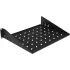 Полка стационарная ITK RS05-350P-R 2U нагр.:20кг. 19" 350мм черный (упак.:1шт)