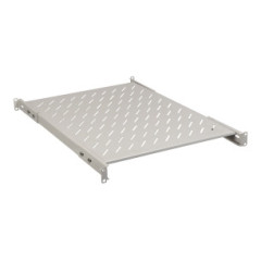 Полка стационарная ITK FS35-600PI-R 1U нагр.:100кг. 19" 600мм серый